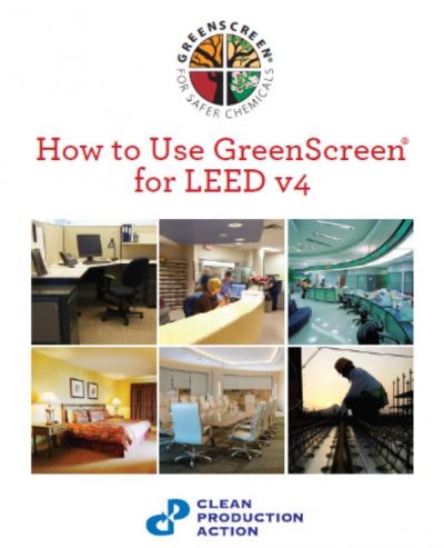 How to Use GreenScreen® for LEED v4